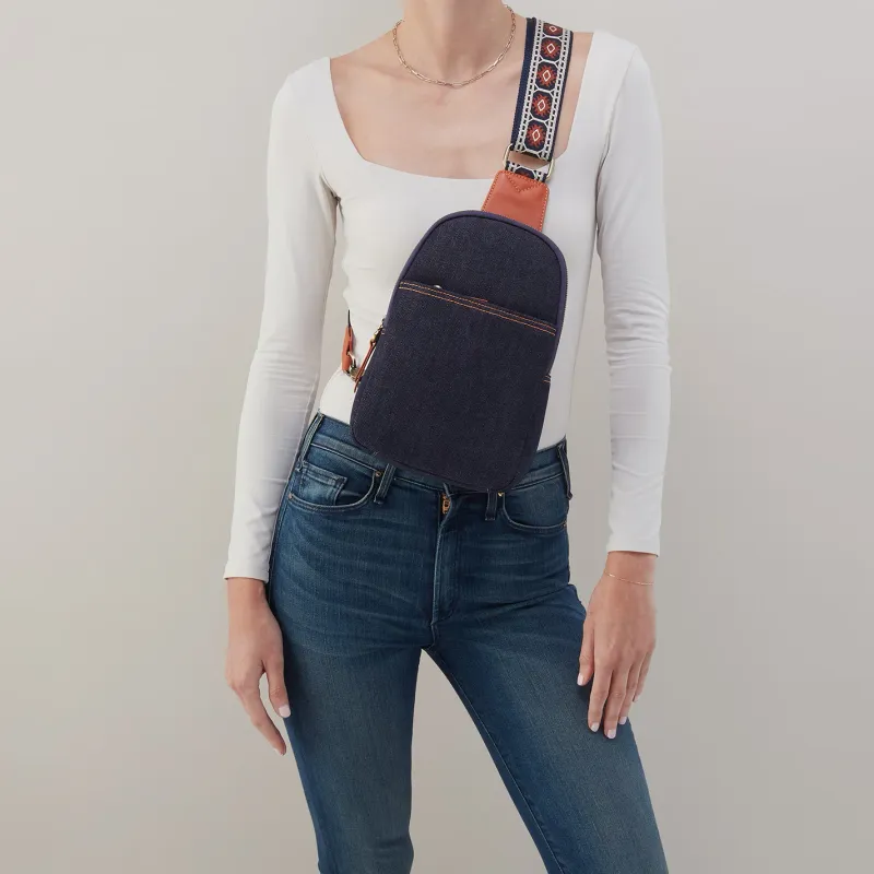 HOBO Cass Sling Dark Denim