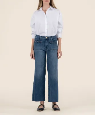 Kut From The Kloth Meg Patch Pocket w/Braid Fame