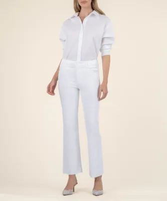 Kut From The Kloth Kelsey Flare Optic White