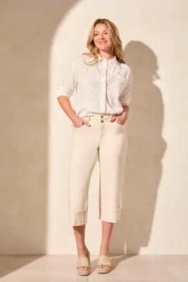 Tribal Brooke Girlfriend Wide Leg Jean Cuffs