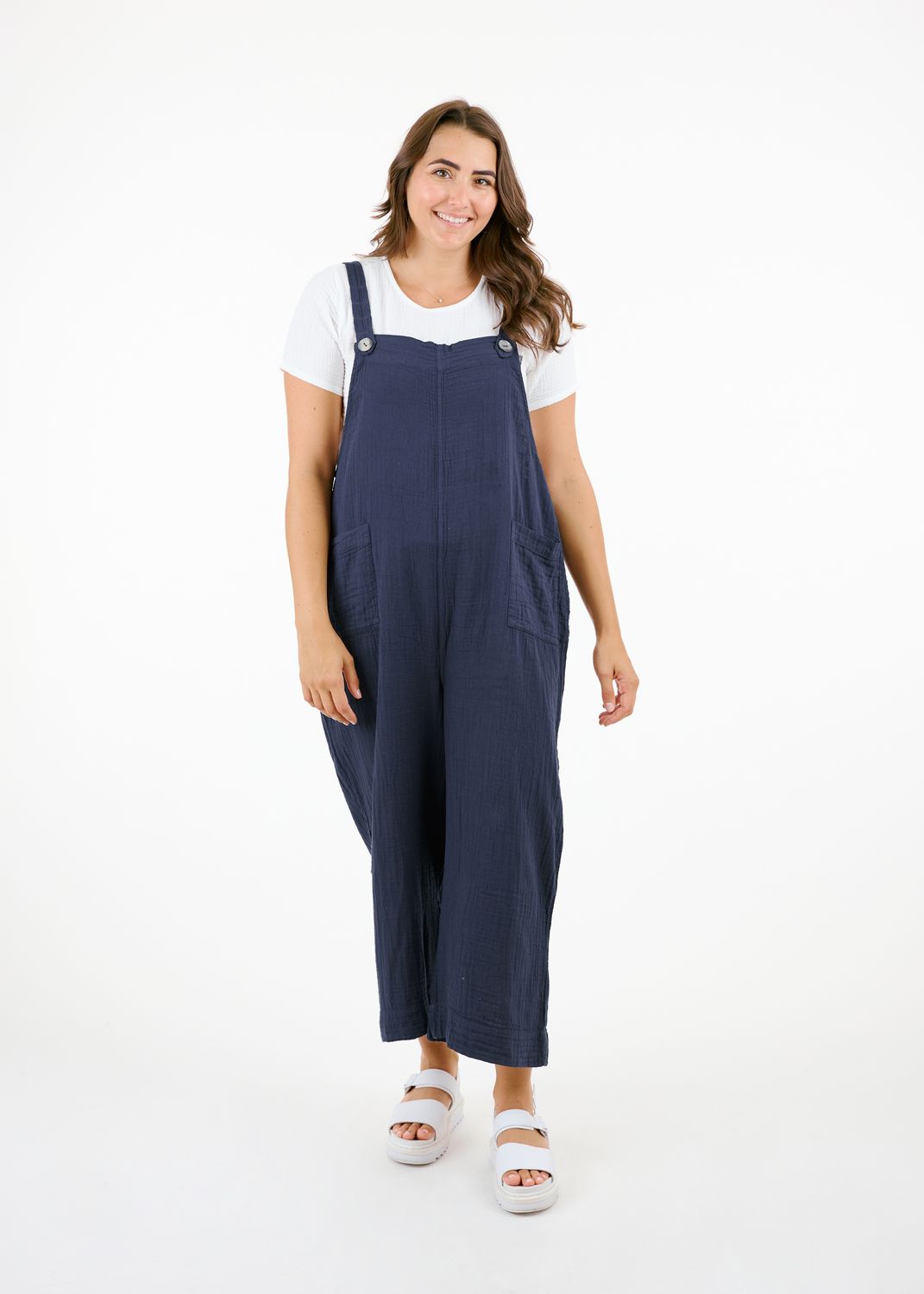 Shannon Passero Grace Overall Navy