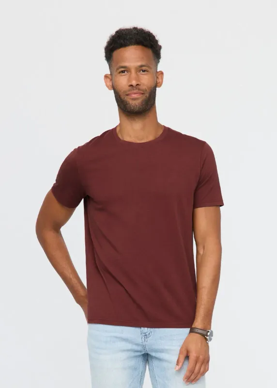 DUER PurePima Tee Red Rock