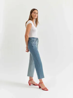 Daze Sundaze Crop High Rise Vintage Straight Costa