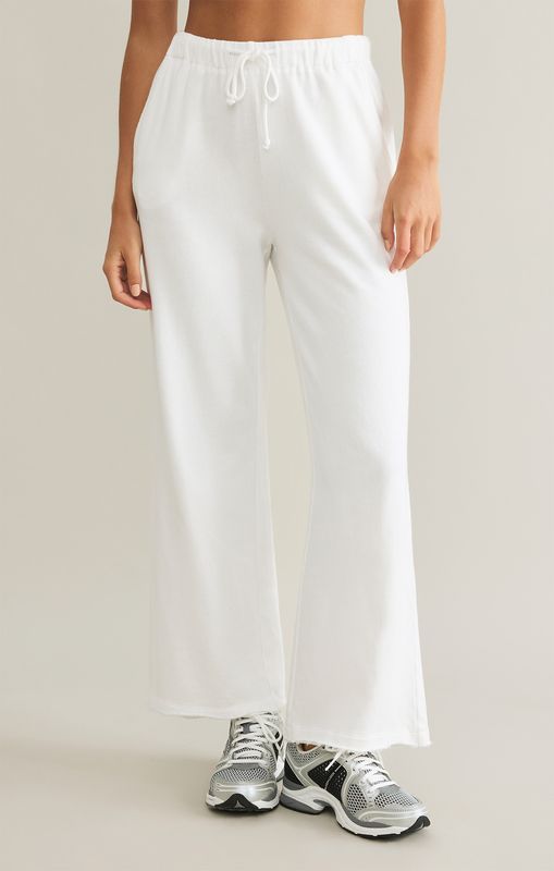 Z Supply Huntington French Terry Pant White