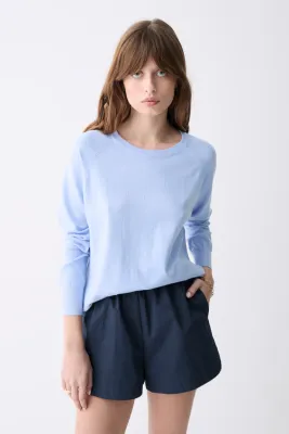 Deluc Lorraine Sweater Light Blue