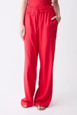 Deluc Roxa Red Pants