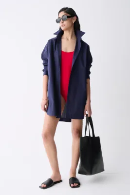 Deluc Viola Navy Dress