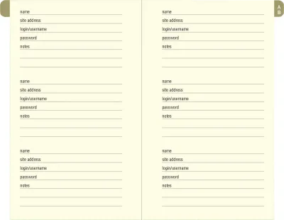 Peter Pauper Internet Log Book WTF