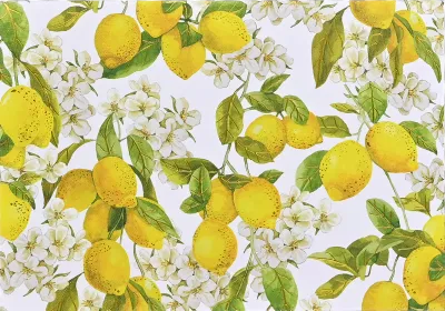 Peter Pauper Note Card Amalfi Lemons