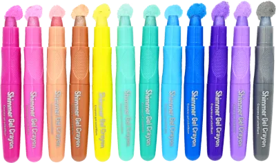 Peter Pauper Shimmer Gel Crayons