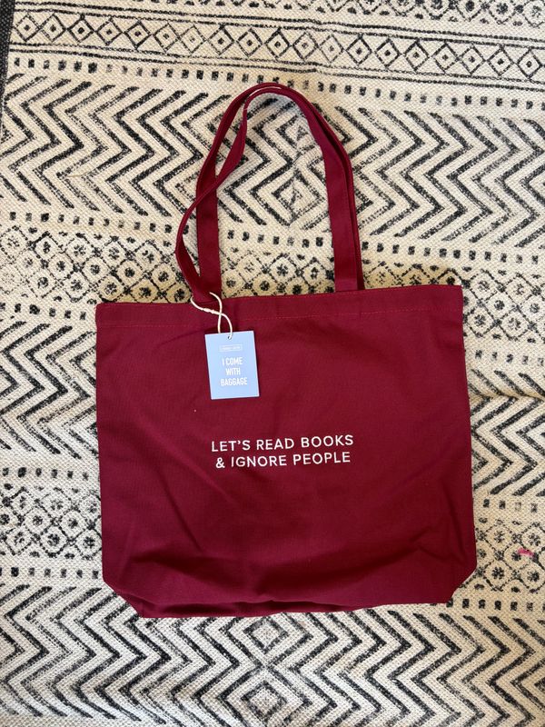 Classy Cards Read Books Tote Bag