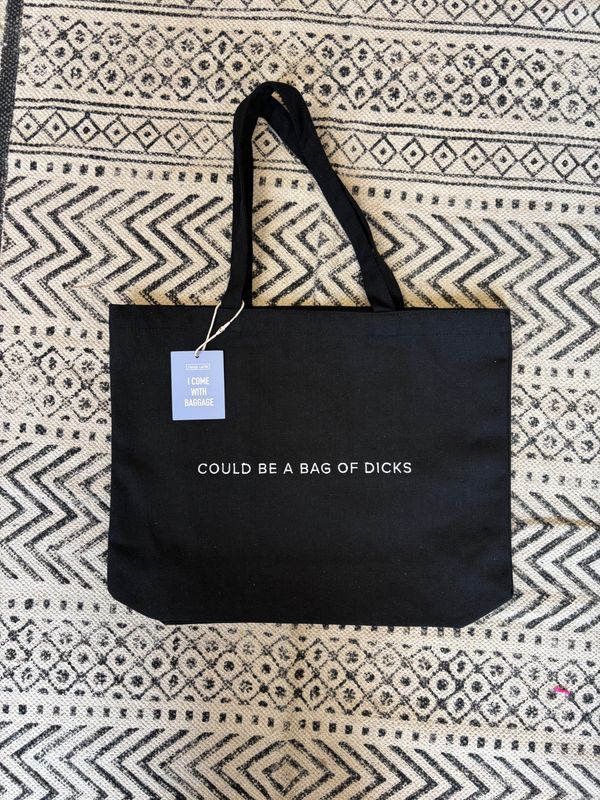Classy Cards Bag of Dicks Tote Bag