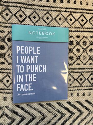 Classy Cards Notebook Punch People