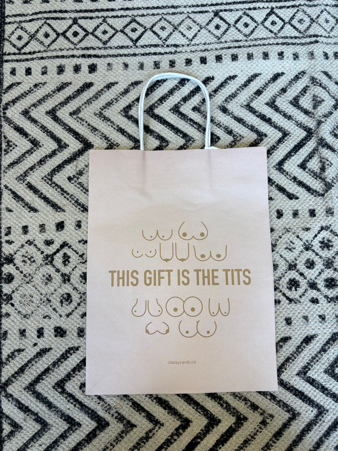 Classy Cards Gift Bag This Gift is the Tits