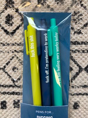 Classy Cards Pens Pissing Off Your Boss