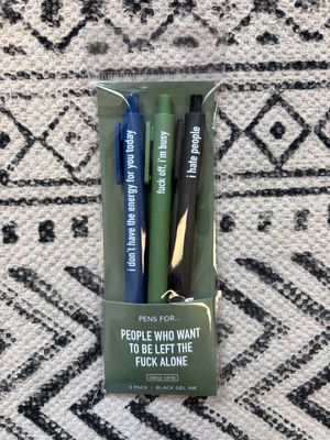 Classy Cards Pens Left Alone