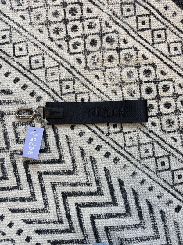 Classy Cards Fuck Off Wristlet Keychain