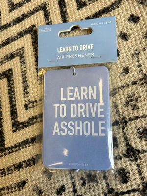 Classy Cards Air Freshener Learn To Drive