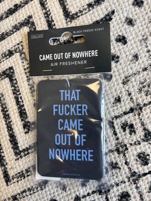 Classy Cards Air Freshener Nowhere 