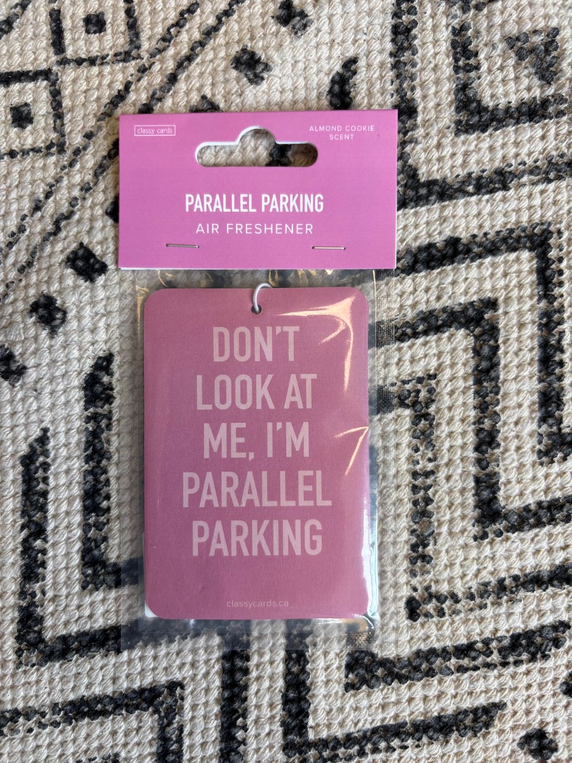 Classy Cards Air Freshener Parallel Parking