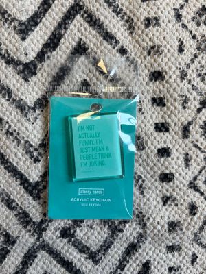 Classy Cards Keychain Not Actually Funny