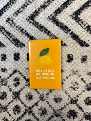 Classy Cards Magnet Lemons