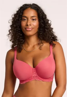 Montelle Pure Plus Full Coverage T-Shirt Bra Spice