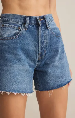 Z Supply Everyday Hi-Rise Denim Short Vintage Indigo