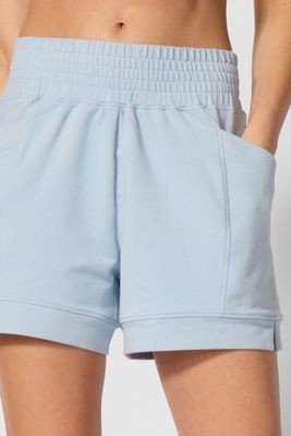 MPG Comfort Lite Pull On Shorts Blue Fog