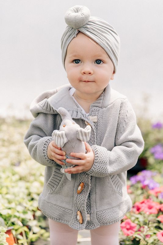 Beba Bean Knit Hoodie
