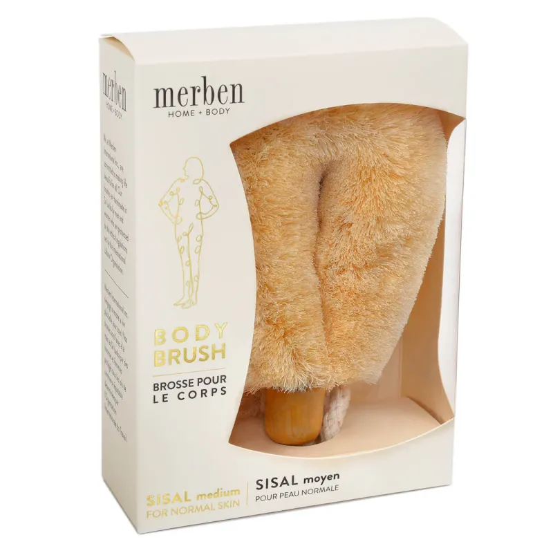 Merben Sisal Body Brush w/o Handle