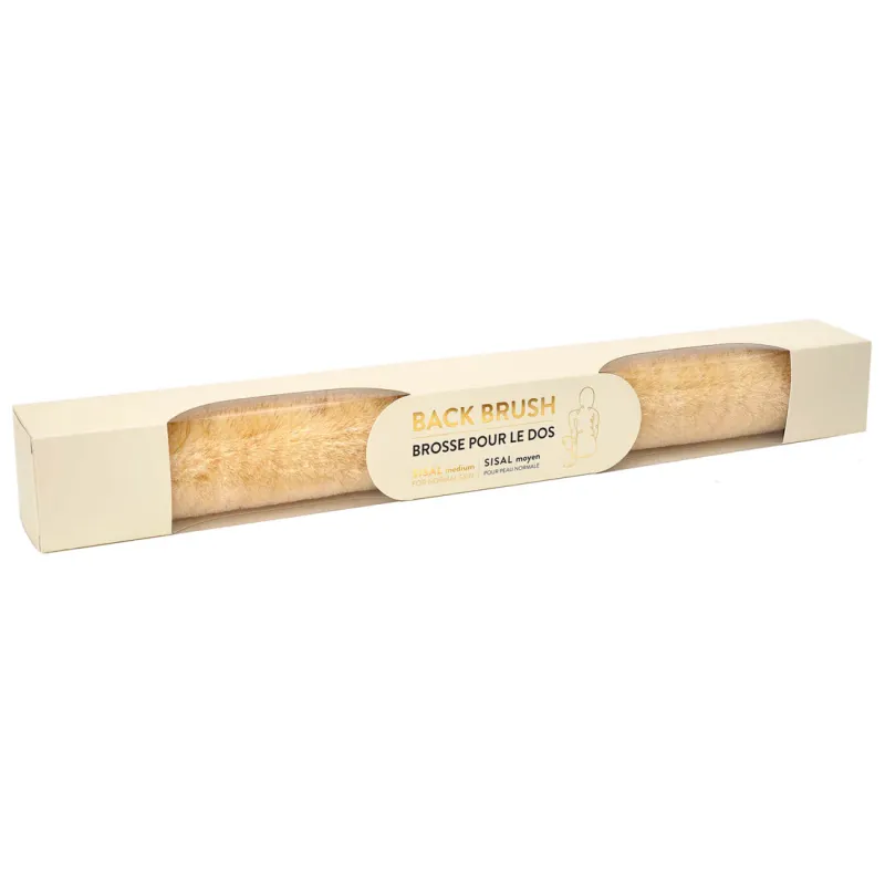 Merben Sisal Back Brush