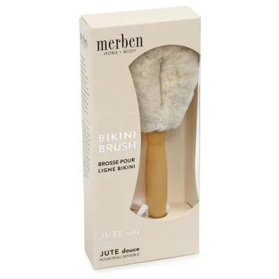 Merben Jute Bikini Brush w/Handle