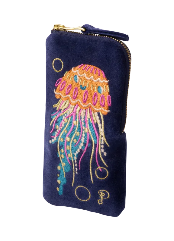 Powder Sunglass Pouch Jolly Jelly Navy