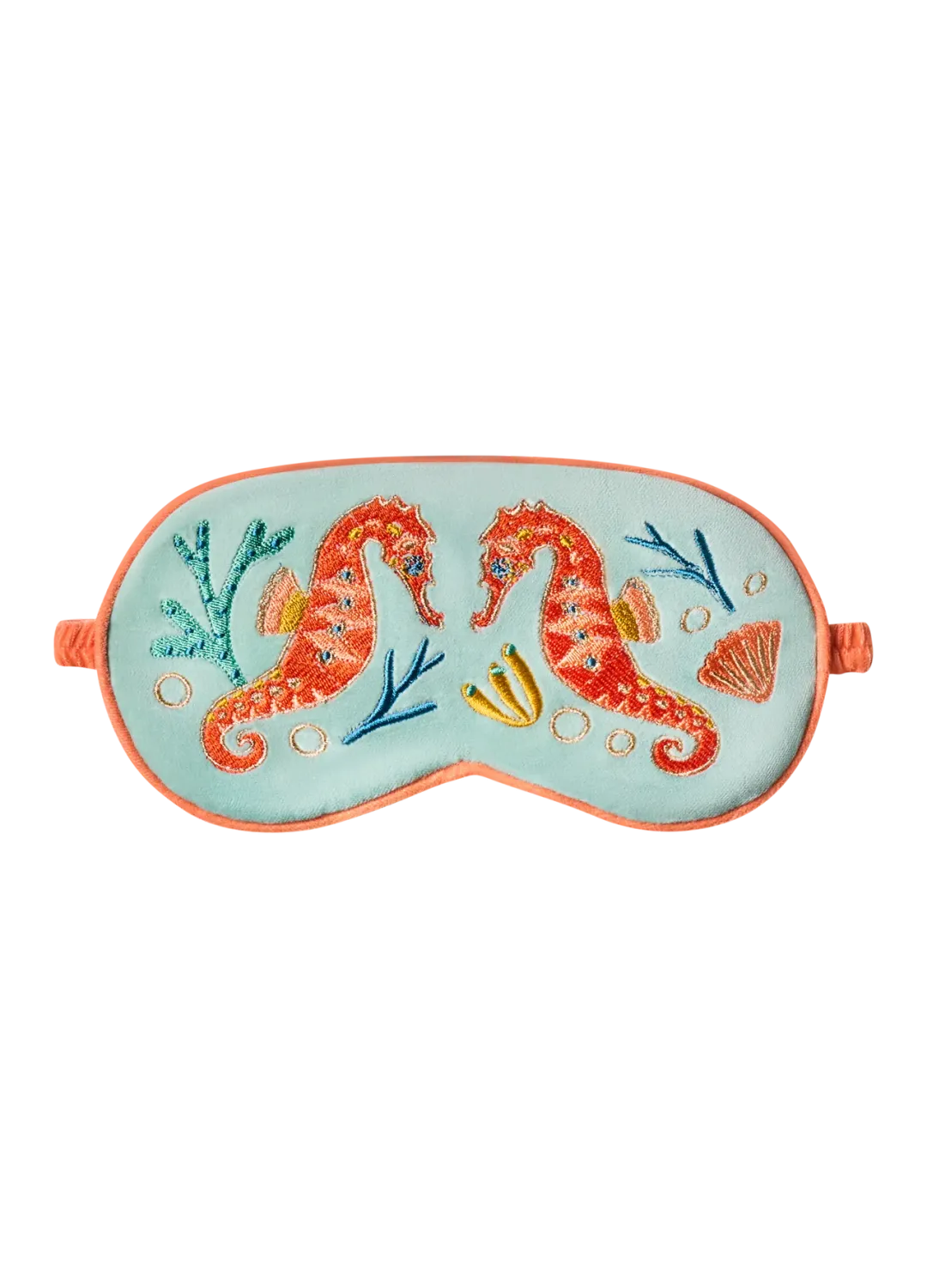 Powder Lavender Eye Mask Sparkling Horse Aqua