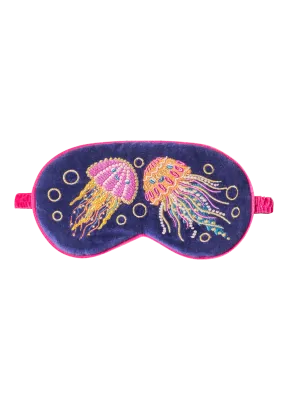 Powder Lavender Eye Mask Jolly Jellies Navy