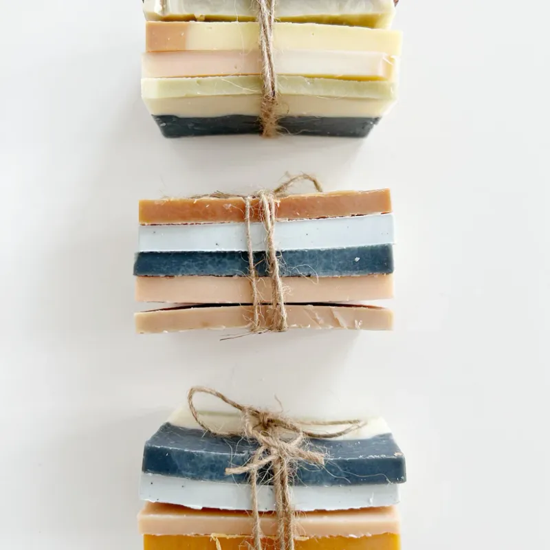 Soak Bath Co Soap Sample Stacks