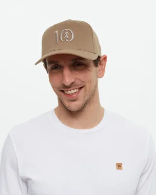 Ten Tree Logo Cork Brim Altitude Hat