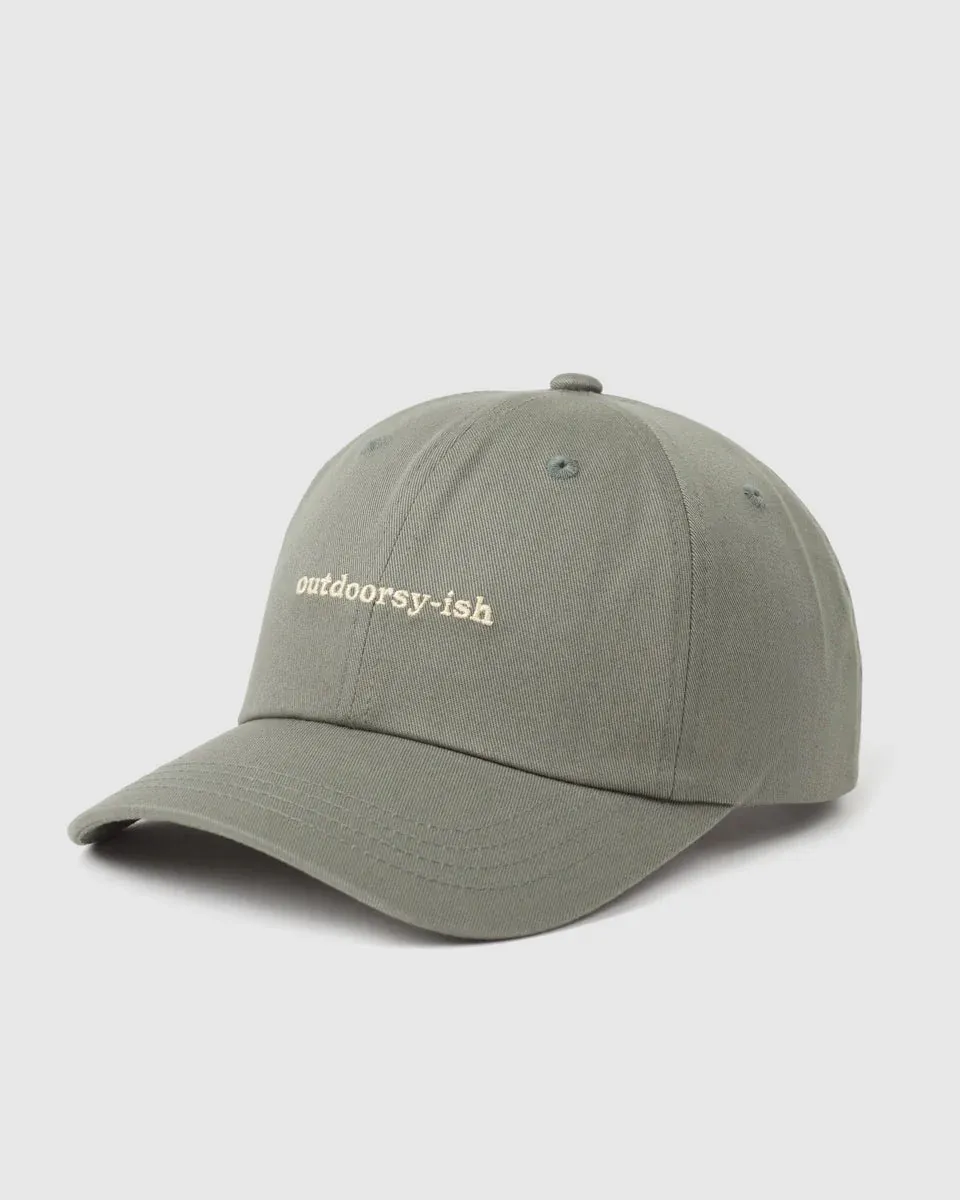 Ten Tree Outdoorsy-ish Peak Hat Agave Green