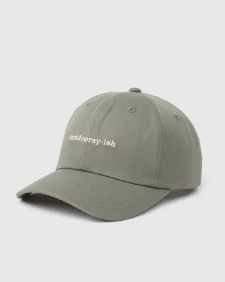 Ten Tree Outdoorsy-ish Peak Hat Agave Green