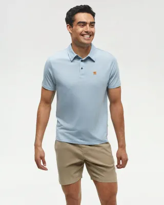 Ten Tree M Astir Polo Blue Haze Heather