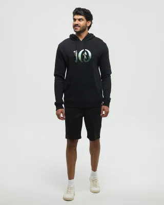 Ten Tree M Cloudy Forest Ten Hoodie Meteorite Blac