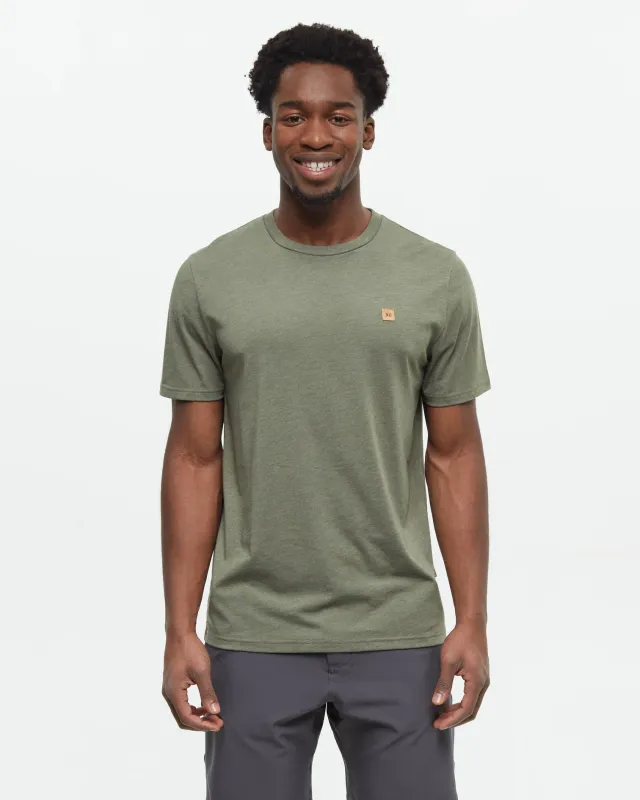 Ten Tree M Baker T-Shirt Deep Olive Heather