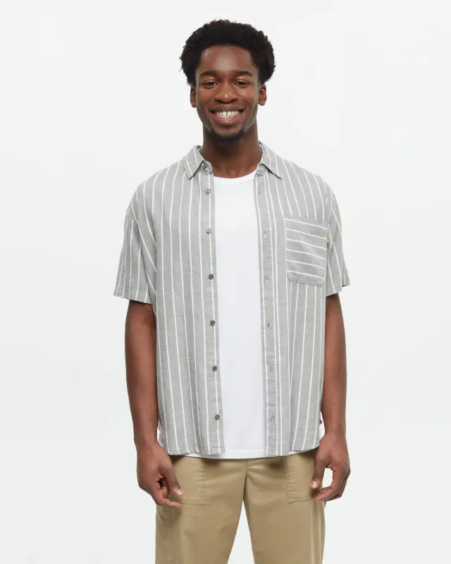 Ten Tree M Dundas Shirt Agave Green/Undyed