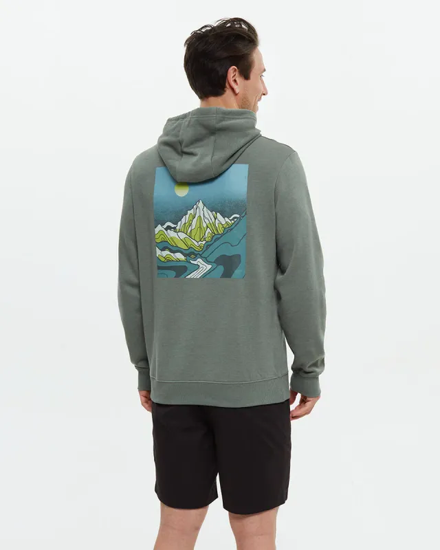 Ten Tree M Emerald Edge Hoodie Agave Green/Darkest Spruce
