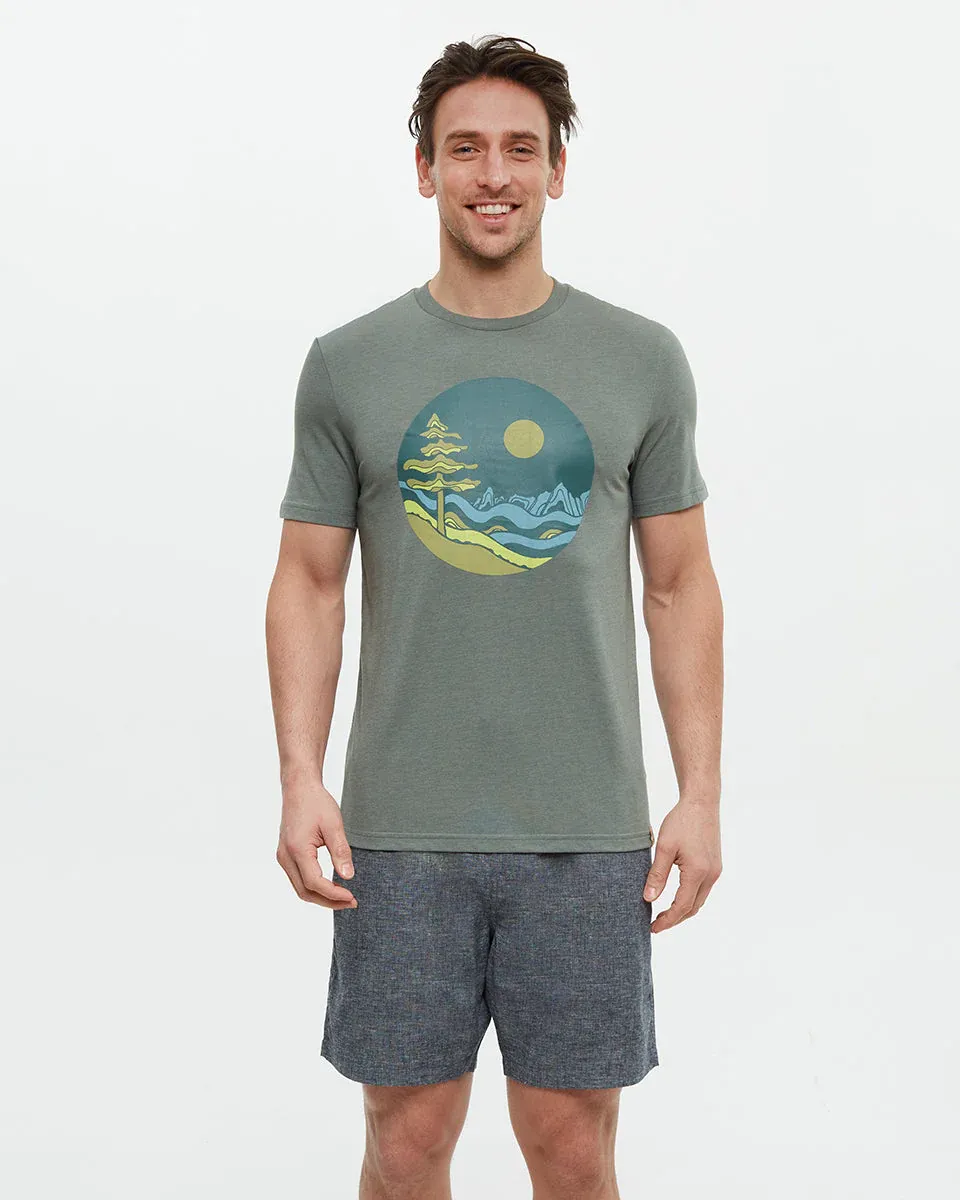 Ten Tree M Emerald Edge Portal T-Shirt Agave Green/Green Olive
