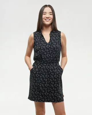 Ten Tree W Arden Dress Meteorite Black/Daisy