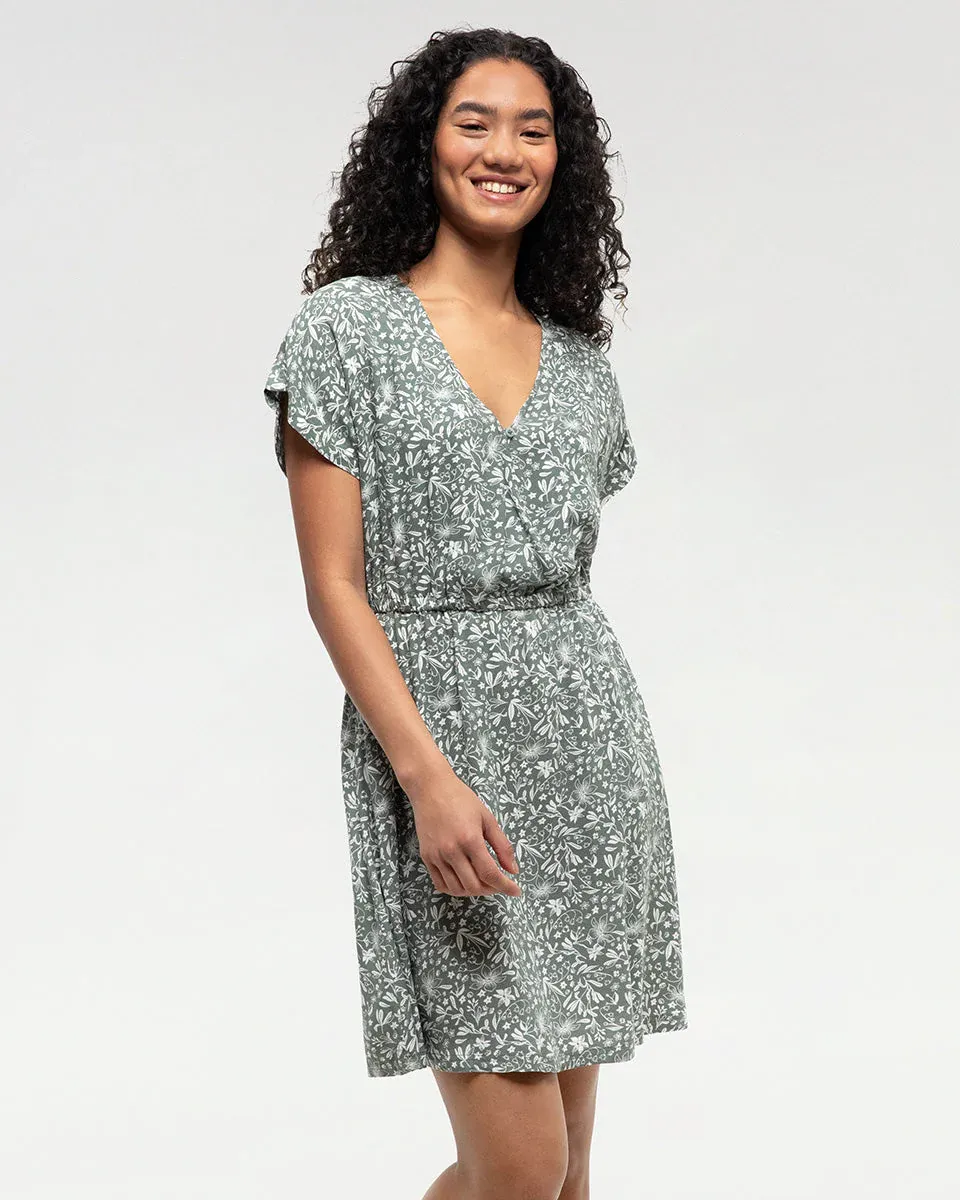 Ten Tree W Kits Dress Agave Green/Field Flower