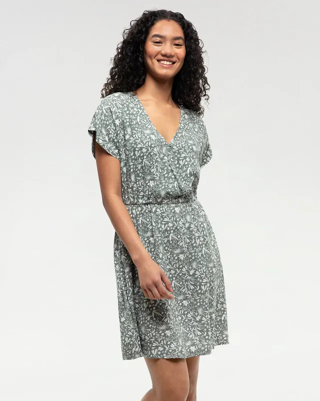 Ten Tree W Kits Dress Agave Green/Field Flower