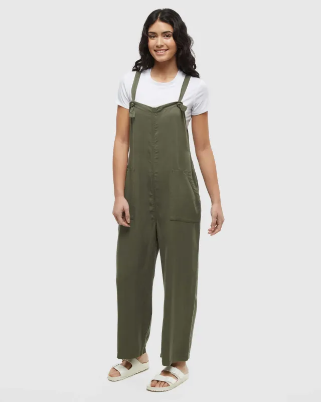 Ten Tree W Sequoia Jumpsuit Deep Olive